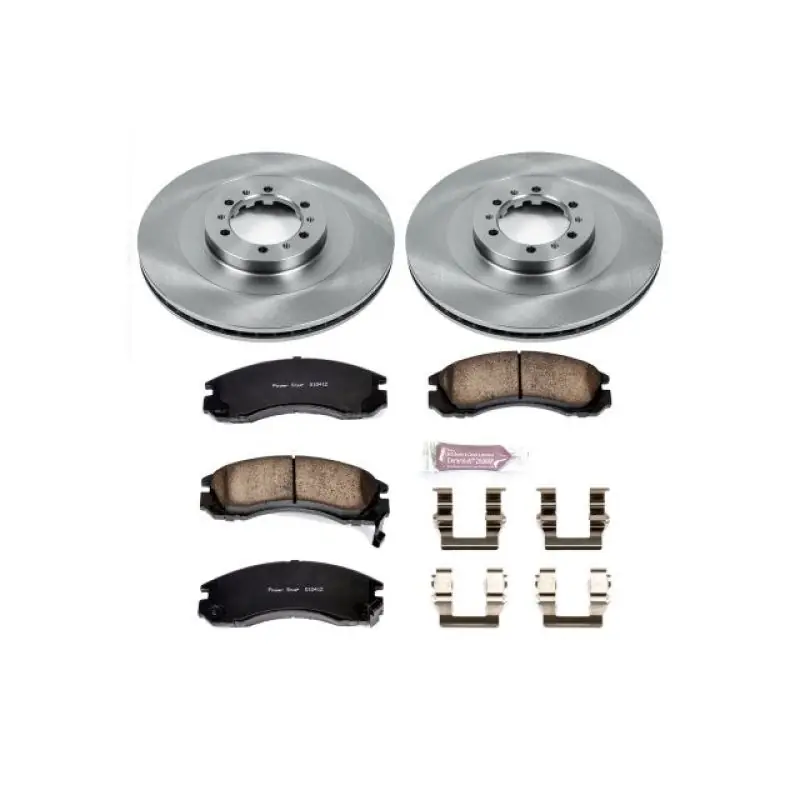 Fresh Stock Power Stop 00-04 Mitsubishi Montero Sport Front Autospecialty Brake Kit
