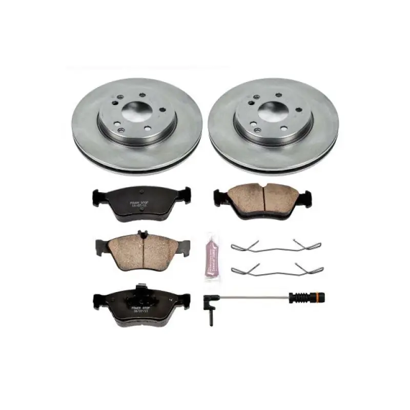 Power Stop 99-00 Mercedes-Benz C230 Front Autospecialty Brake Kit Handmade