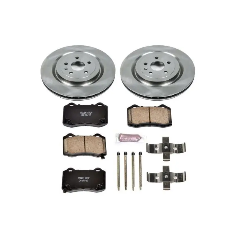 Power Stop 09-15 Cadillac CTS Rear Autospecialty Brake Kit One Day Deal
