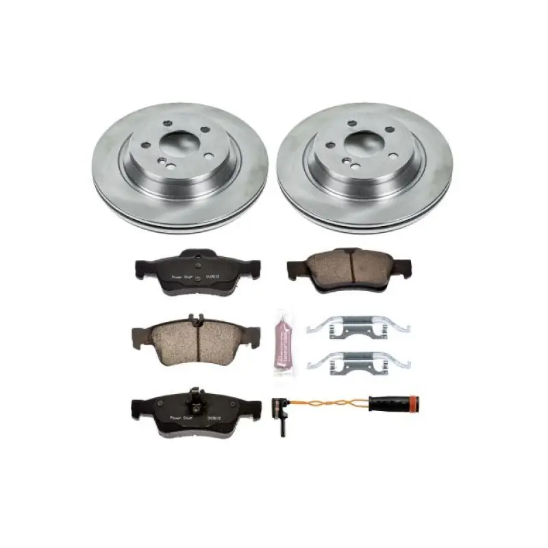 Luxury Power Stop 03-06 Mercedes-Benz S500 Rear Autospecialty Brake Kit