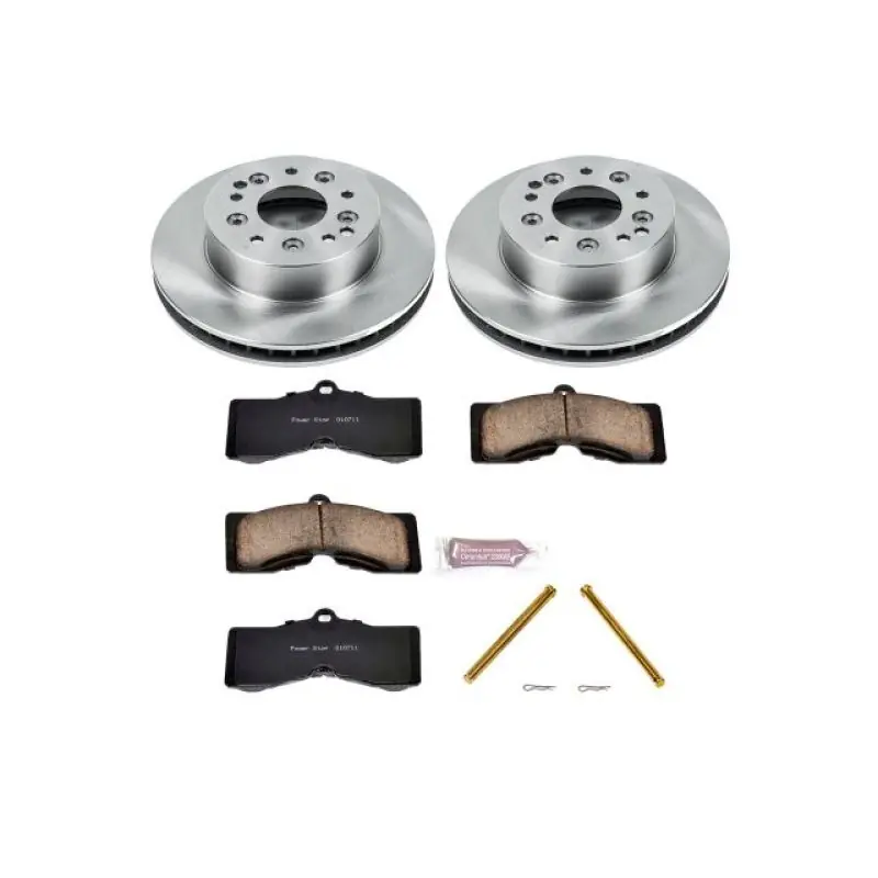 Worldwide Shipping Power Stop 1969 Chevrolet Camaro Front or Rear Autospecialty Brake Kit