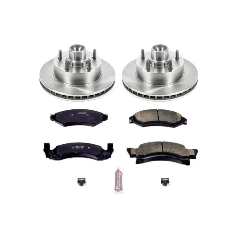 Power Stop 1986 Ford E-150 Front Autospecialty Brake Kit Special Offer