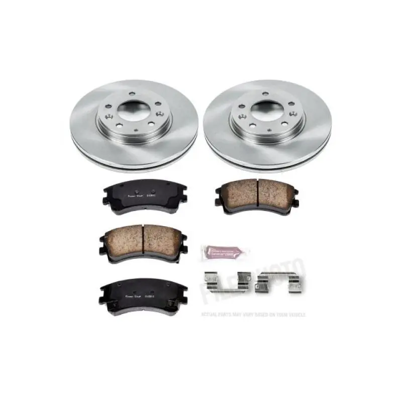 Viral Power Stop 03-05 Mazda 6 Front Autospecialty Brake Kit
