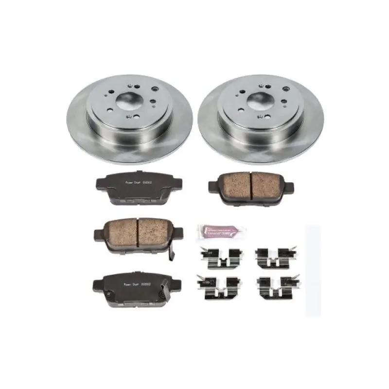 Power Stop 06-14 Honda Ridgeline Rear Autospecialty Brake Kit Warranty Included