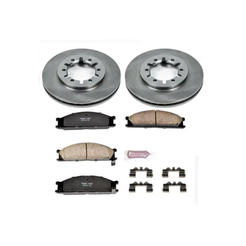 Power Stop 99-04 Nissan Frontier Front Autospecialty Brake Kit New Arrival