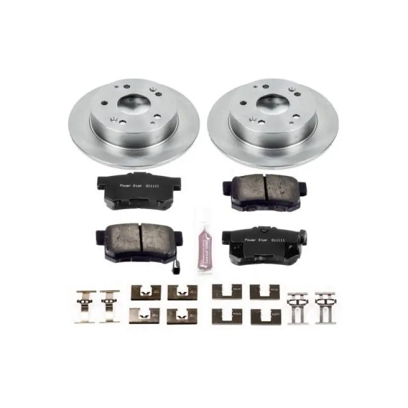 No Minimum Order Power Stop 97-01 Acura Integra Rear Autospecialty Brake Kit
