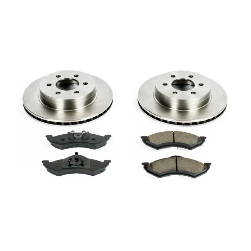 Power Stop 00-02 Dodge Dakota Front Autospecialty Brake Kit Clearance