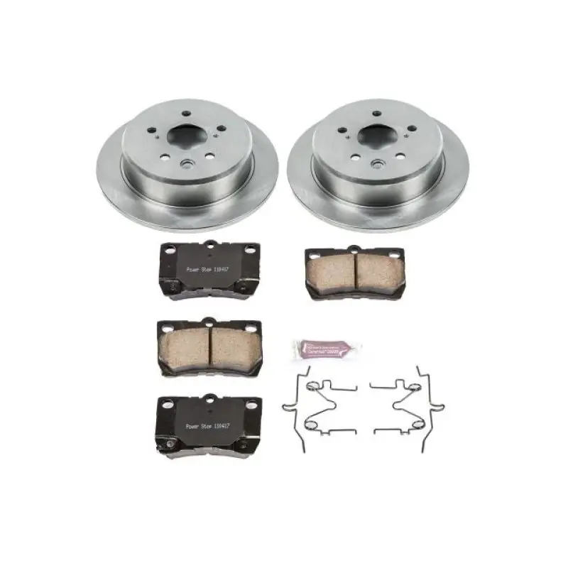 Power Stop 06-13 Lexus IS250 Rear Autospecialty Brake Kit Professional Grade