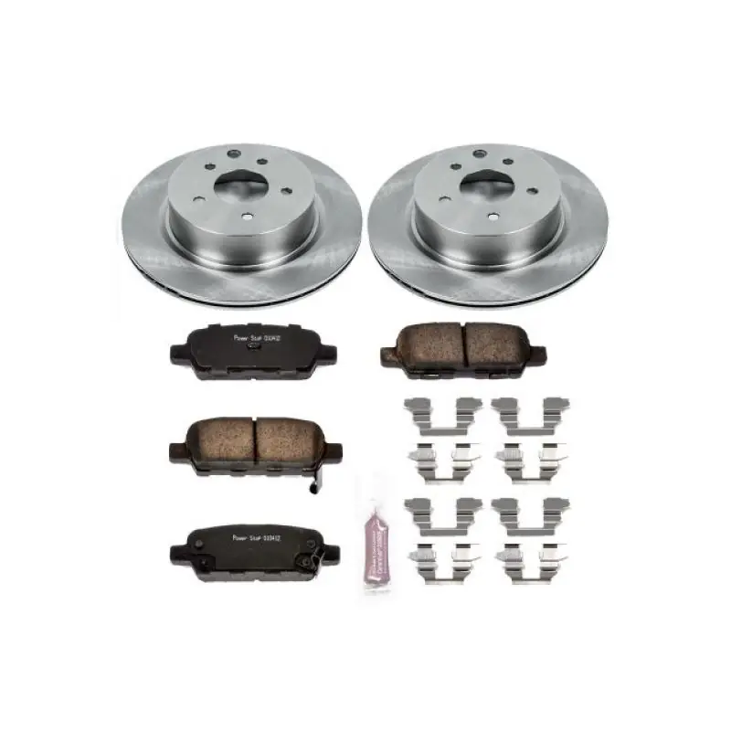 Genuine Power Stop 08-12 Infiniti EX35 Rear Autospecialty Brake Kit