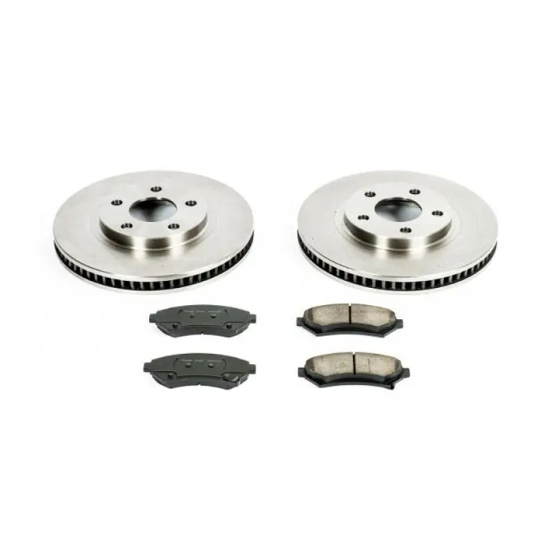 Power Stop 00-04 Buick LeSabre Front Autospecialty Brake Kit Genuine