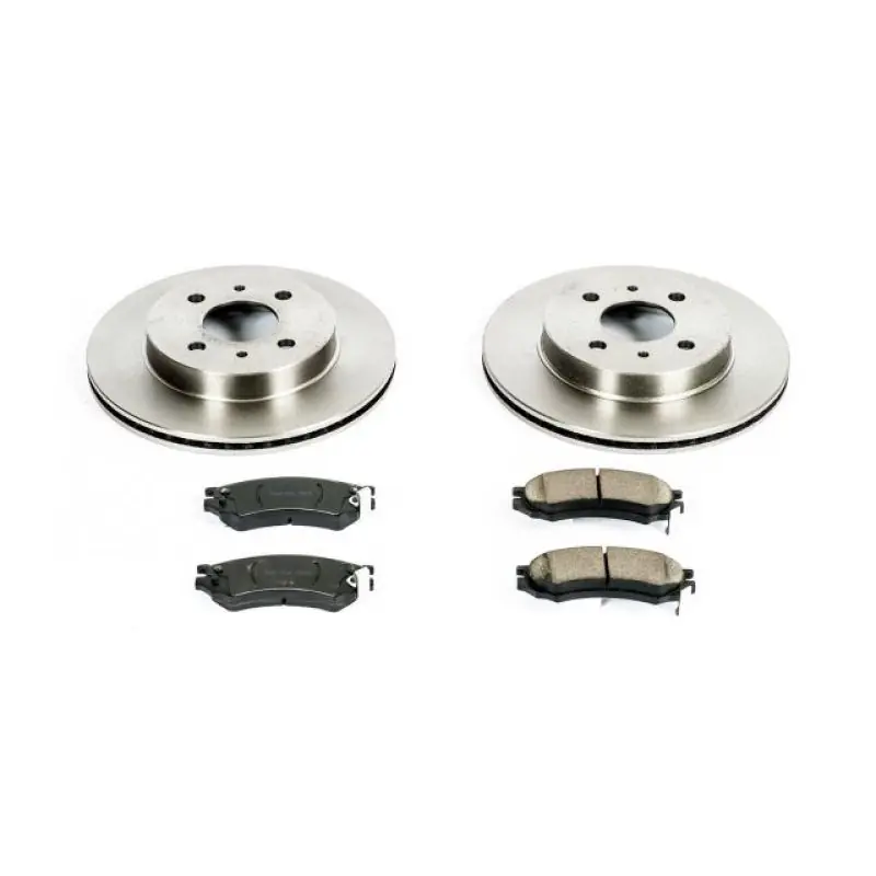 Power Stop 91-92 Saturn SC Front Autospecialty Brake Kit Budget