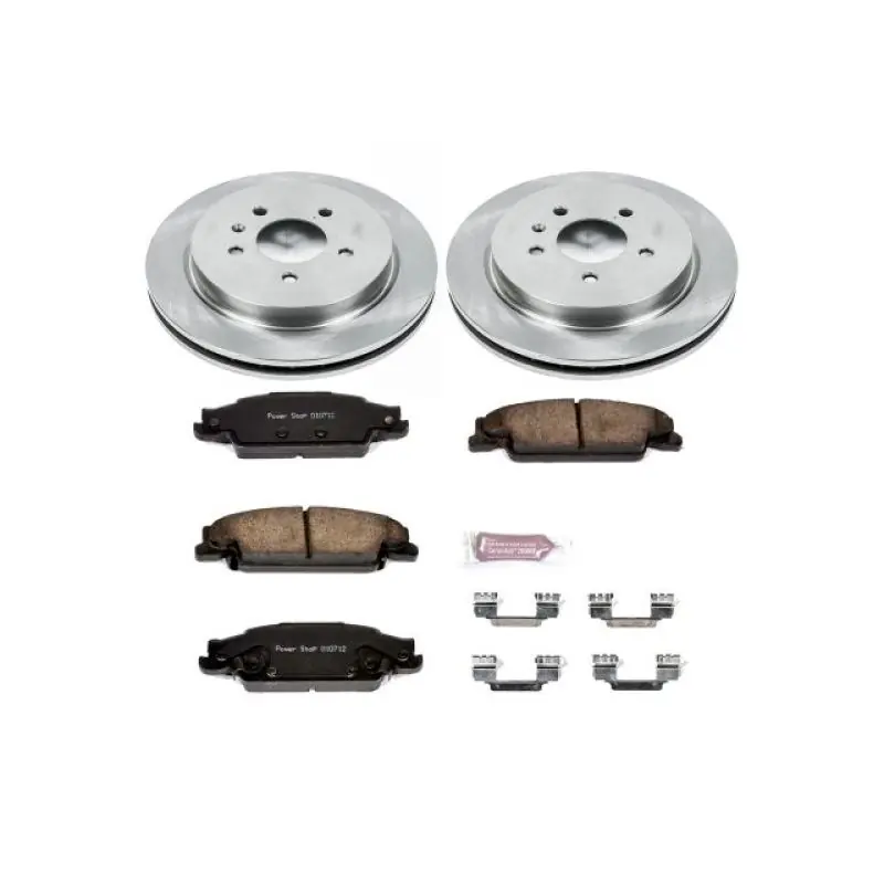 Power Stop 03-07 Cadillac CTS Rear Autospecialty Brake Kit Top Rated