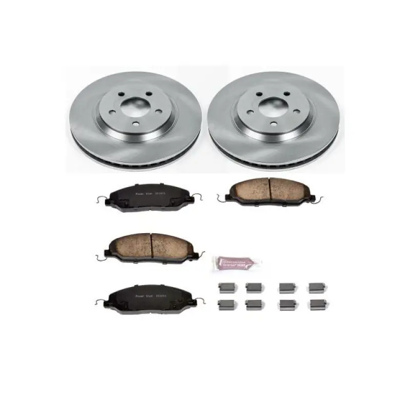 Weekend Sale Power Stop 05-10 Ford Mustang Front Autospecialty Brake Kit