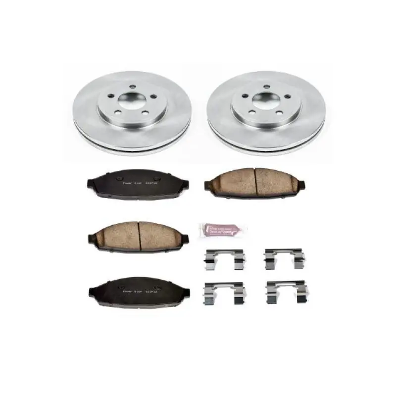 Power Stop 03-11 Ford Crown Victoria Front Autospecialty Brake Kit Holiday Sale