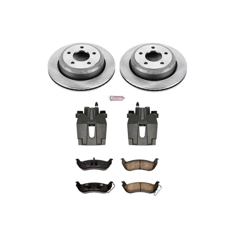 Final Sale Power Stop 10-11 Ford Ranger Rear Autospecialty Brake Kit w/Calipers