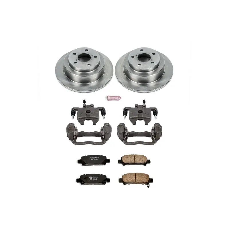 Power Stop 98-03 Subaru Forester Rear Autospecialty Brake Kit w/Calipers High Quality