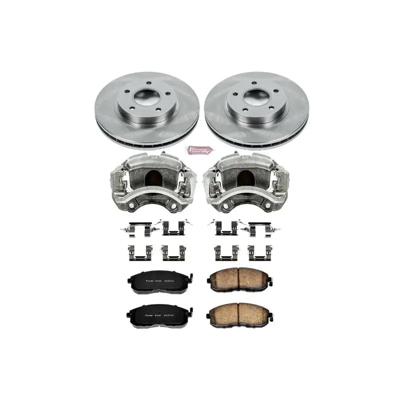 Viral Power Stop 99-01 Nissan Maxima Front Autospecialty Brake Kit w/Calipers