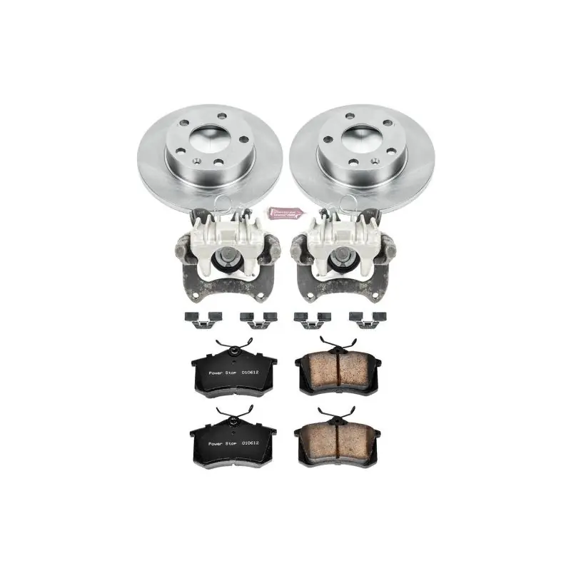 Big Sale Power Stop 02-06 Audi A4 Rear Autospecialty Brake Kit w/Calipers