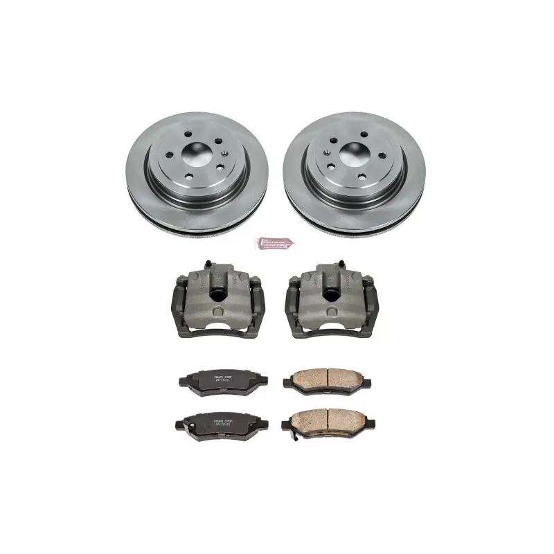 Power Stop 08-14 Cadillac CTS Rear Autospecialty Brake Kit w/Calipers Buy Online