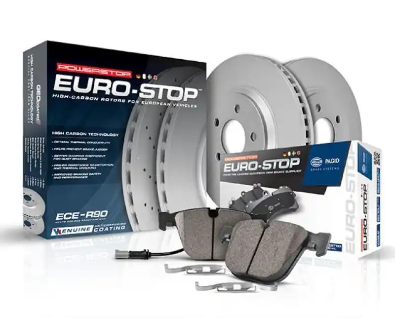 Discount Power Stop 16-19 Mercedes-Benz Metris Front Euro-Stop Brake Kit