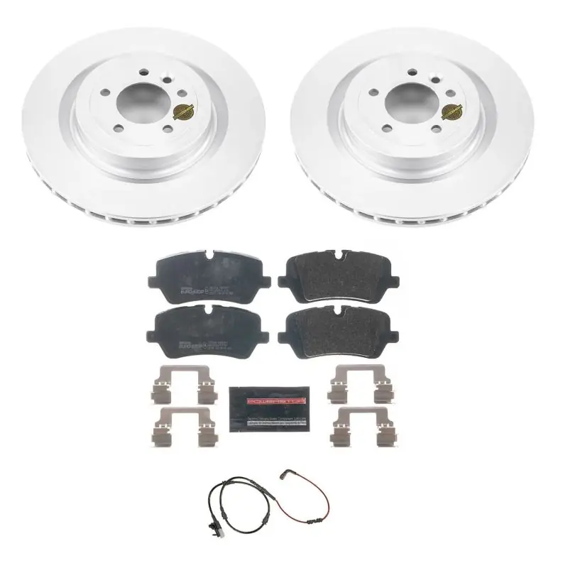 Power Stop 13-18 Land Rover Range Rover Rear Euro-Stop Brake Kit Fast Shipping
