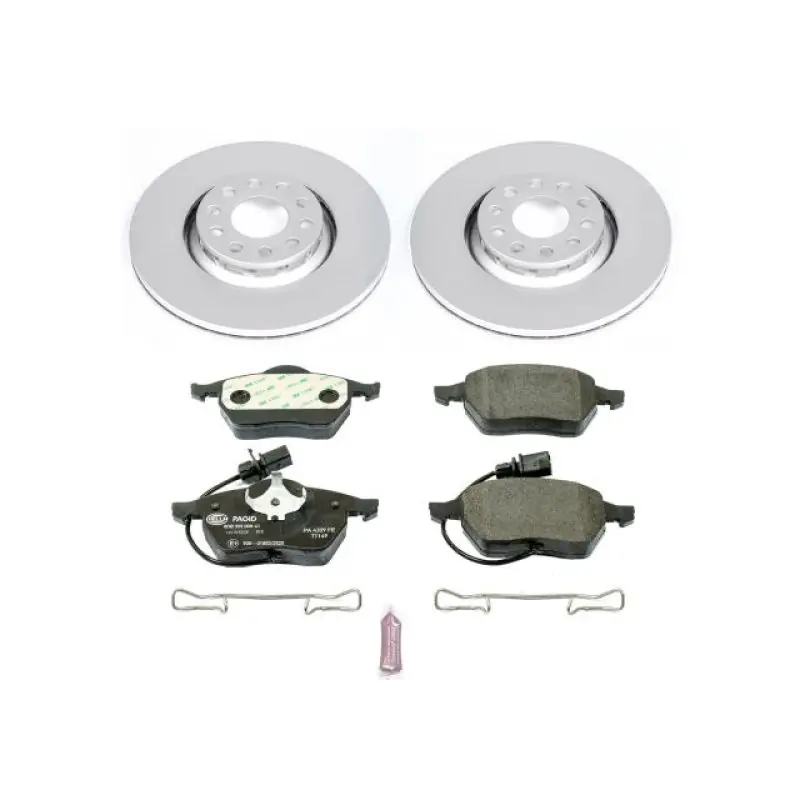 Power Stop 02-05 Audi A4 Front Euro-Stop Brake Kit Limited Offer