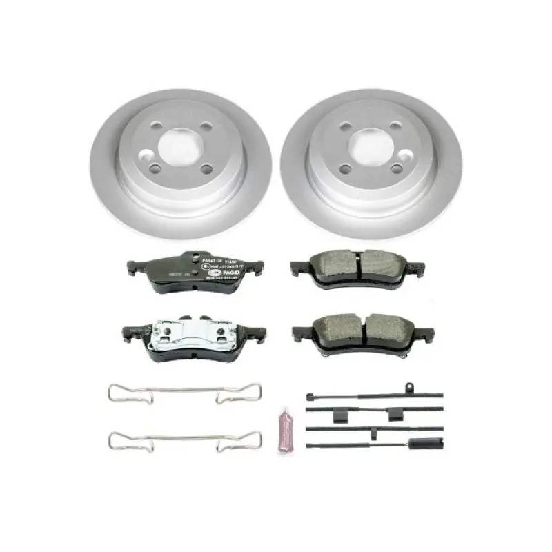 Power Stop 07-08 Mini Cooper Rear Euro-Stop Brake Kit Trending
