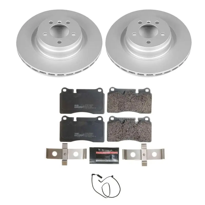 Sale Power Stop 06-09 Land Rover Range Rover Front Euro-Stop Brake Kit