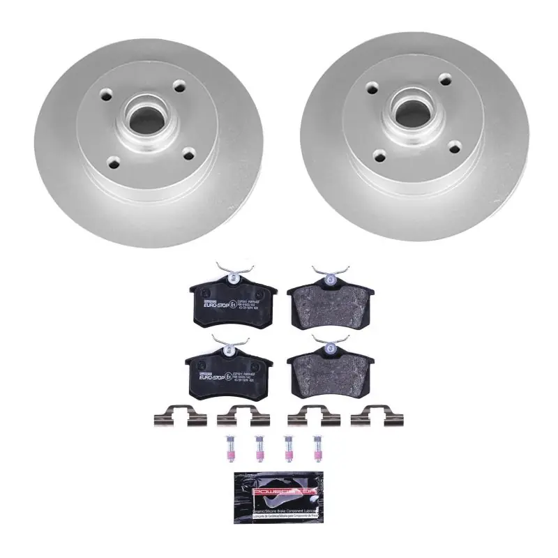 Power Stop 92-90 Volkswagen Corrado Rear Euro-Stop Brake Kit Shop Now