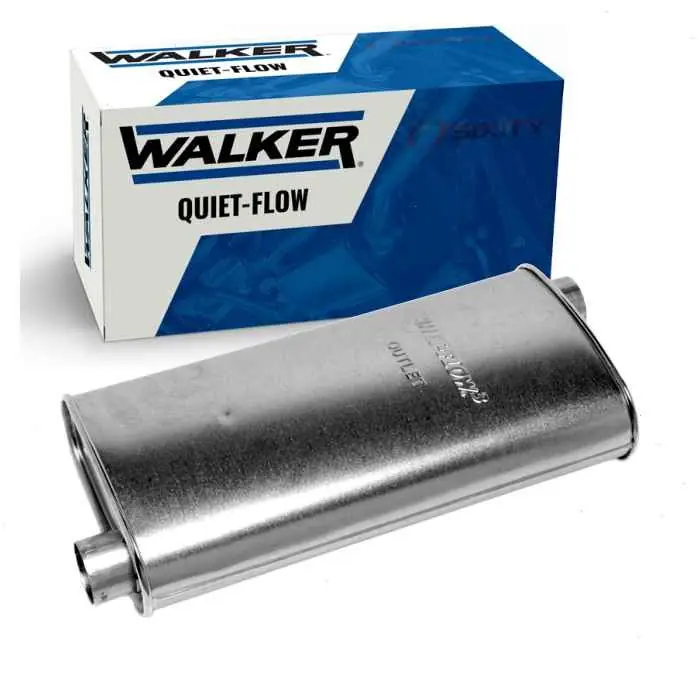 Buy Direct 1977-1990 Oldsmobile 98 3.8L 5.0L 5.7L 6.6L V6 V8 Walker Quiet-Flow Exhaust Muffler - Mufflers