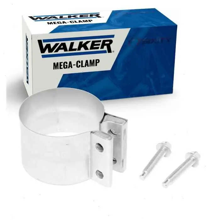 1990-1991 Chevrolet P30 3.9L L4 Walker Mega-Clamp Exhaust Clamp Muffler Assm To Tail Pipe - Trending