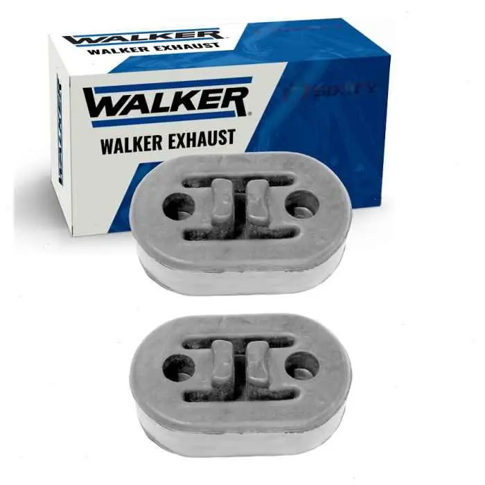 2010-2012 Ford Fusion 3.5L V6 2 pc Walker Exhaust System Insulators Resonator Assm Rear - Brackets Special Offer