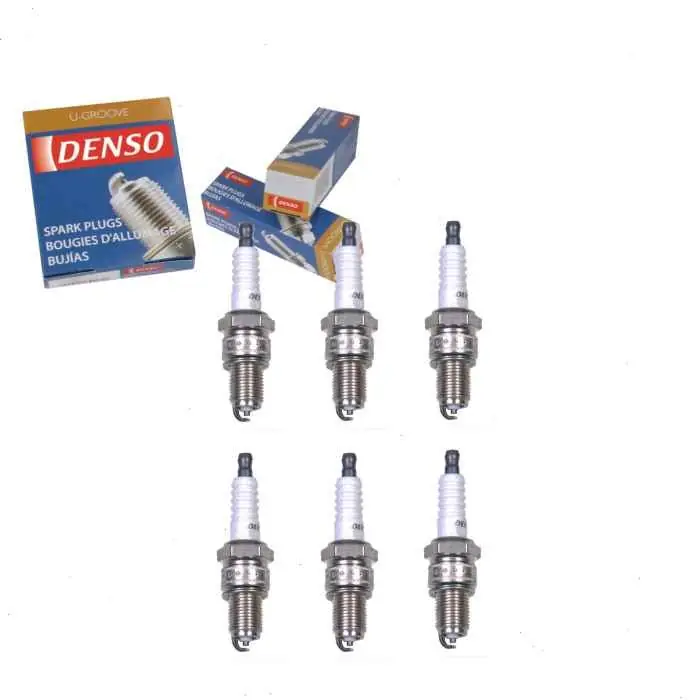 Worldwide Shipping 2000 Chrysler Grand Voyager 3.0L V6 6 pc DENSO Standard U-Groove Spark Plugs - Ignition Secondary