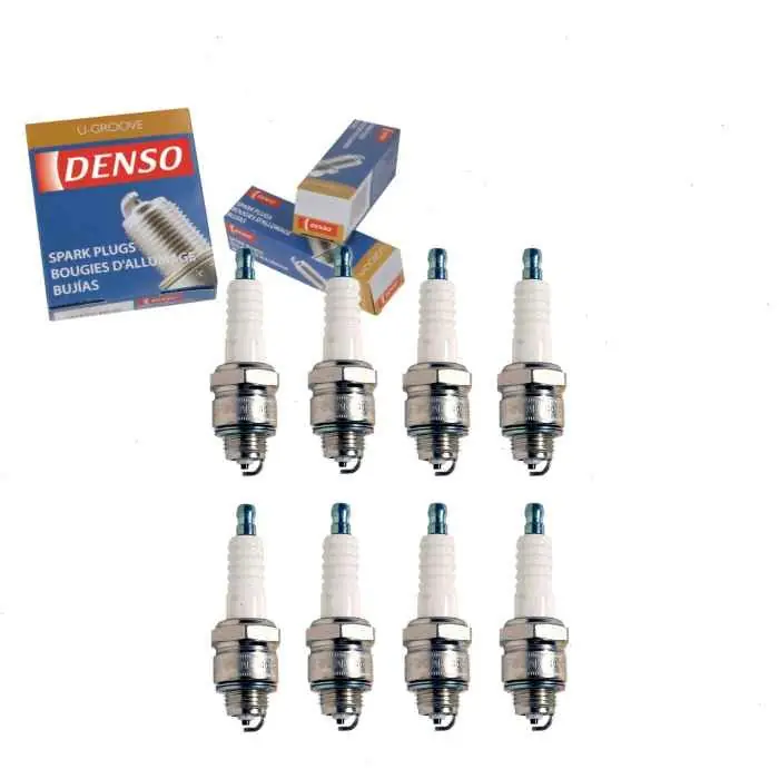 1968 GMC G25 G2500 Van 5.0L V8 8 pc DENSO Standard U-Groove Spark Plugs - Ignition Secondary Modern