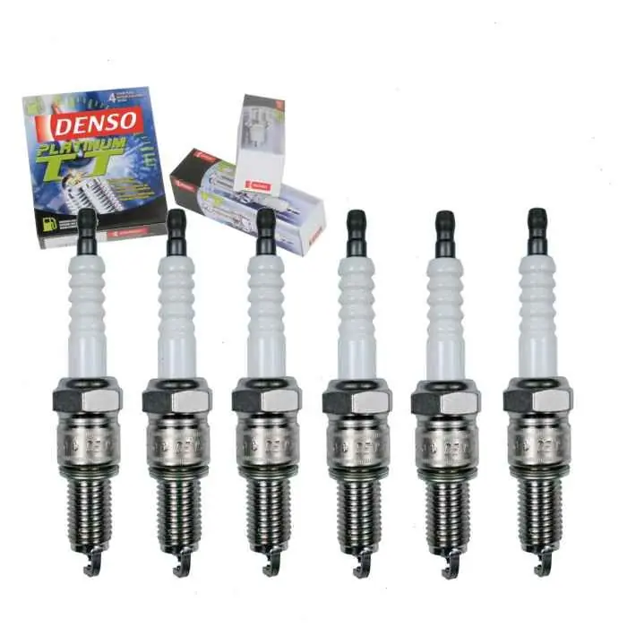 Super Sale 1987-2000 Dodge Caravan 3.0L 3.3L 3.8L V6 6 pc DENSO Platinum TT Spark Plugs - Ignition Secondary