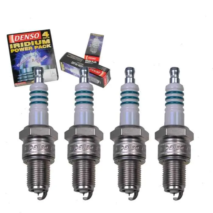 Handmade 1985-1992 Volvo 740 2.3L L4 4 pc DENSO Iridium Power Spark Plugs - Ignition Secondary