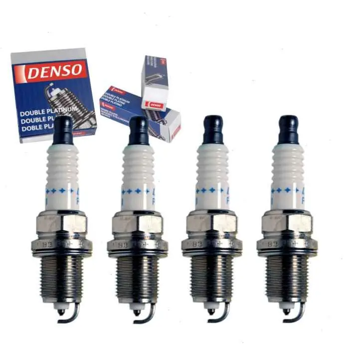 Time-Limited 2001-2006 Volkswagen Golf 2.0L L4 4 pc DENSO Double Platinum Spark Plugs - Ignition Wire Secondary