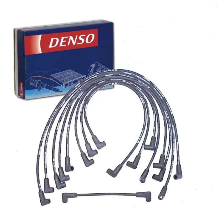 Best Seller 1989-1991 Chevrolet R1500 Suburban 5.7L V8 DENSO Spark Plug Wire Set - Ignition Plugs Coils -