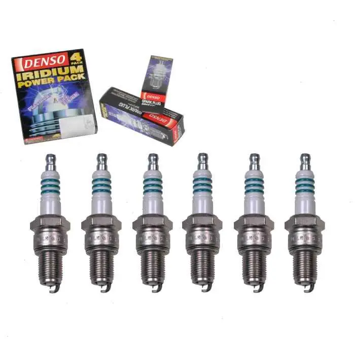 1972-1978 Jeep CJ5 3.8L 4.2L L6 6 pc DENSO Iridium Power Spark Plugs - Ignition Secondary Best Seller