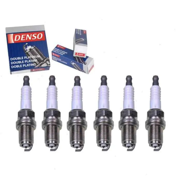 Cheap 1990-1997 Jaguar XJ6 4.0L L6 6 pc DENSO Double Platinum Spark Plugs - Ignition Wire Secondary