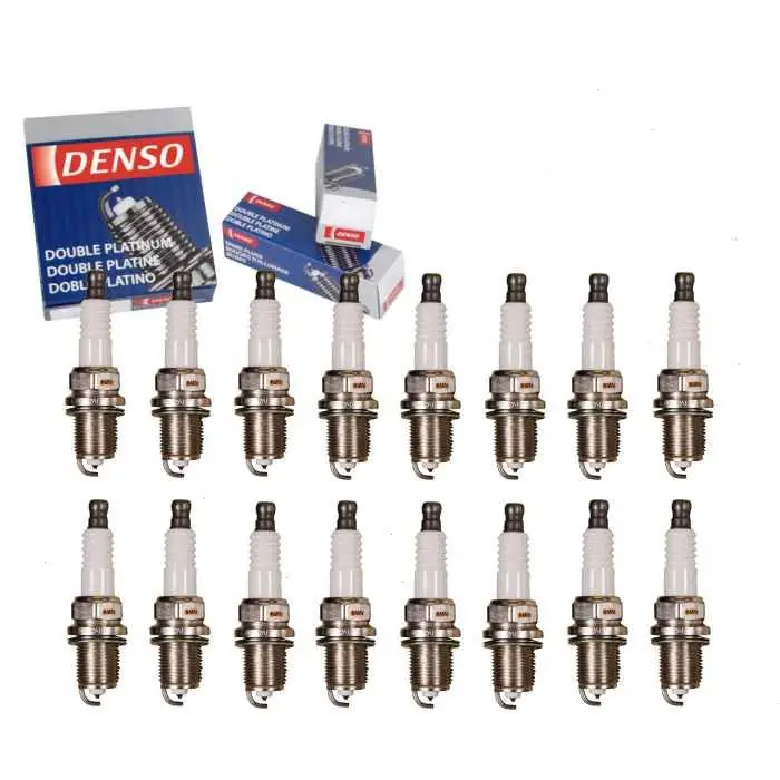 Worldwide Shipping 2003-2006 Mercedes-Benz CLK55 AMG 5.5L V8 16 pc DENSO Double Platinum Spark Plugs - Ignition Wire