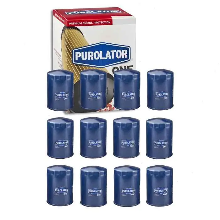12 pc Purolator ONE PL34631 Engine Oil Filters for Oil Change Lubricant Filters Certified