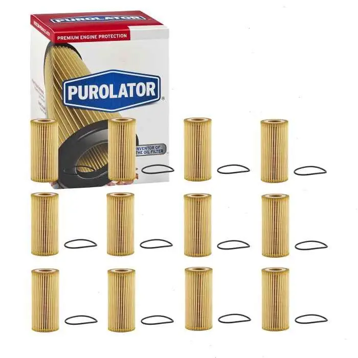 12 pc Purolator L28161 Engine Oil Filters for 711 Oil Change Lubricant Filters Hassle-Free Returns