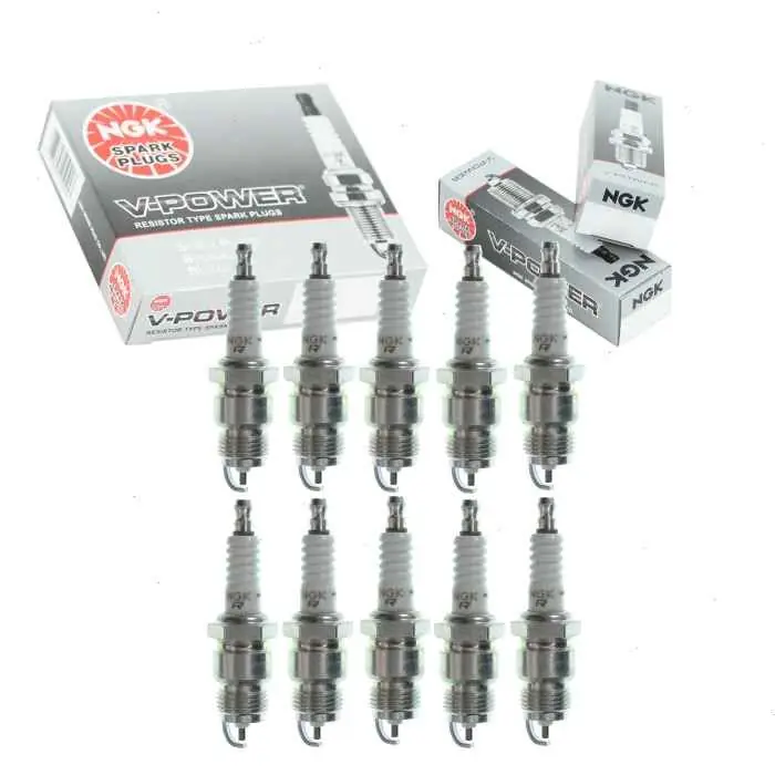 10 pc NGK V-Power 4652 (WR4-1) Spark Plugs for 130 130C2 41-604 41-823 4130 5125 5125BP 5125DP2 Grab Now
