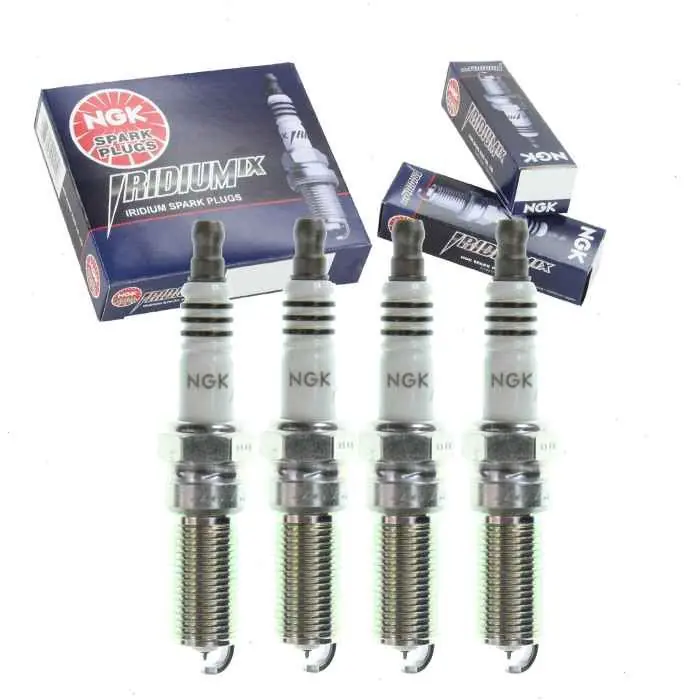 2006-2007 Mazda 6 2.3L L4 4 pc NGK Iridium IX Spark Plugs - Ignition Wire Secondary Affordable