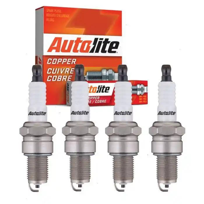 1966-1971 BMW 1600-2 4 pc Autolite Copper Core Spark Plugs - Ignition Wire Secondary Authentic