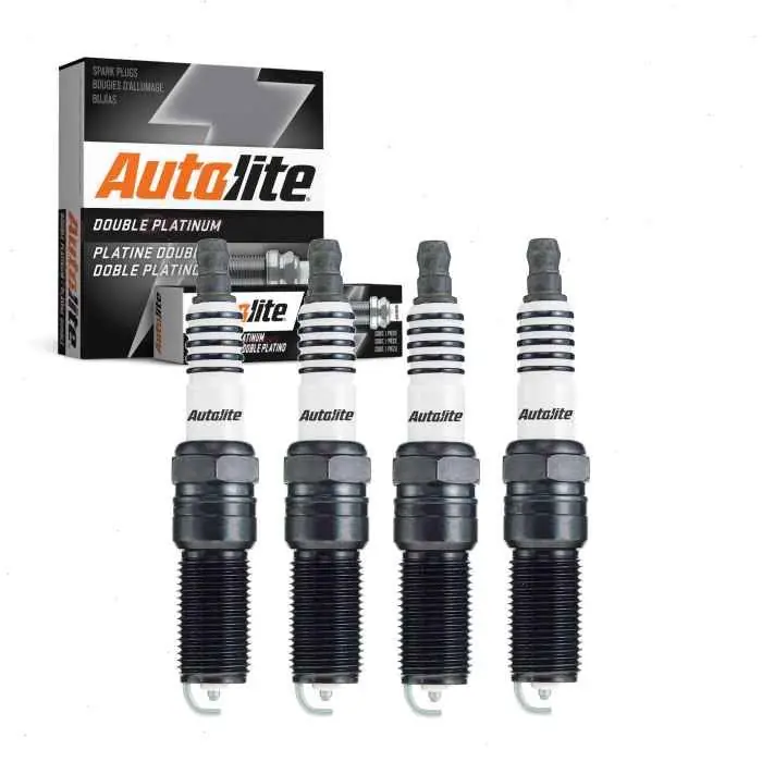 2005-2006 Pontiac Pursuit 2.2L 2.4L L4 4 pc Autolite Double Platinum Spark Plugs - Ignition Wire Cheap