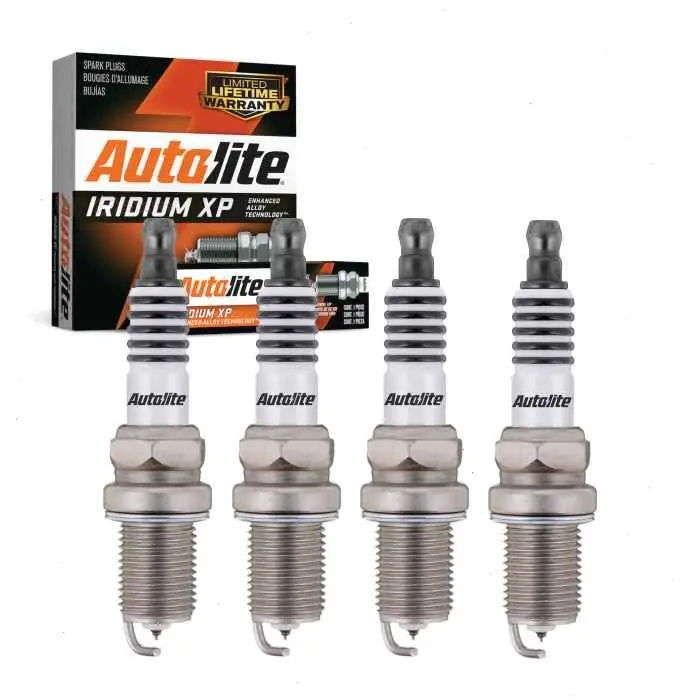 Limited Time 1997-1999 Mercedes-Benz C230 4 pc Autolite Iridium XP Spark Plugs - Ignition Wire Secondary