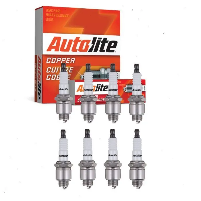 1967 GMC C35 C3500 Pickup 4.6L V8 8 pc Autolite Copper Core Spark Plugs - Ignition Wire Secondary While Supplies Last