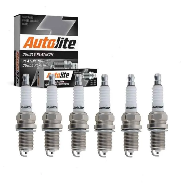 2001-2005 BMW 330xi 6 pc Autolite Double Platinum Spark Plugs - Ignition Wire Secondary Top Pick
